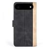 For iPhone Air Wallet Case Leather Phone Cover Splicing Color