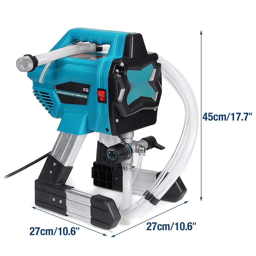 3000PSI High-pressure Airless Spraying Machine Professional Airless Spray Gun Paint Airbrush Sprayer Wall Painting Power Tools 650W