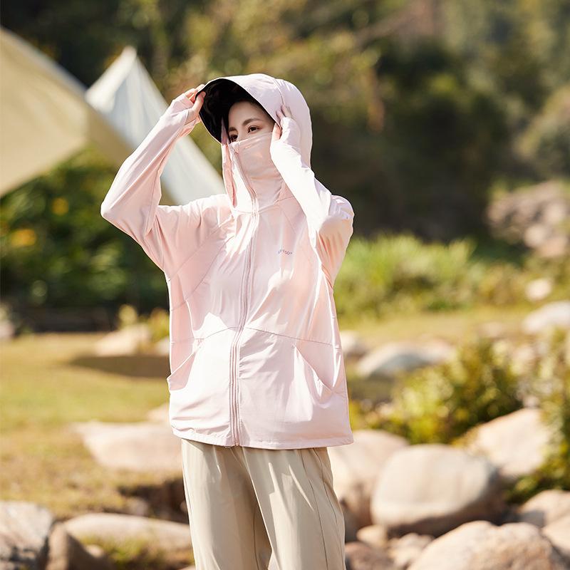 Banana Tree Sun Protection Jacket - Women's Ice Silk UV-Block Black Sunscreen & Men's Pai Pai Anti-UV Outerwear