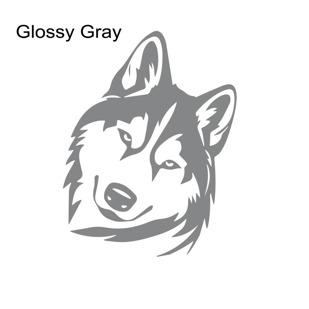 Husky Hunde Aufkleber Auto Fenster Wildnis Wolf Aufkleber Haustier Hund Grafiken LKW Laptop Wohnmobil Stoßstange Vinyl Aufkleber Dekor Zubehör