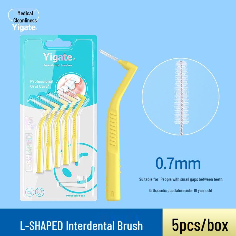 

L-образные и 7-образные межзубные ершики с мягкой щетиной, зубная щетка, ортодонтические межзубные ершики