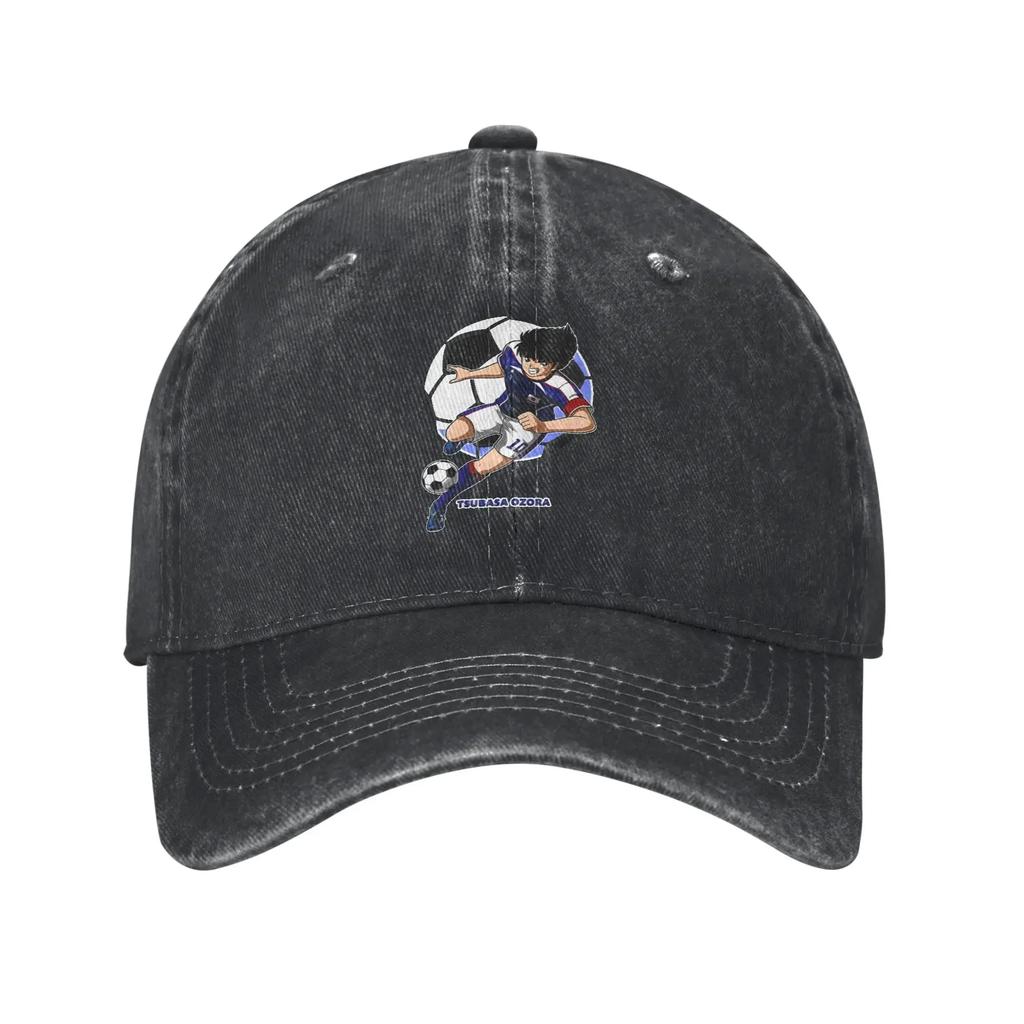 Captain Tsubasa Tsubasa Ozora Drive Shoot Summer Trucker Hat For Unisex-Teens  Y2k Funny Tennis Skate Sun Snapback Cap