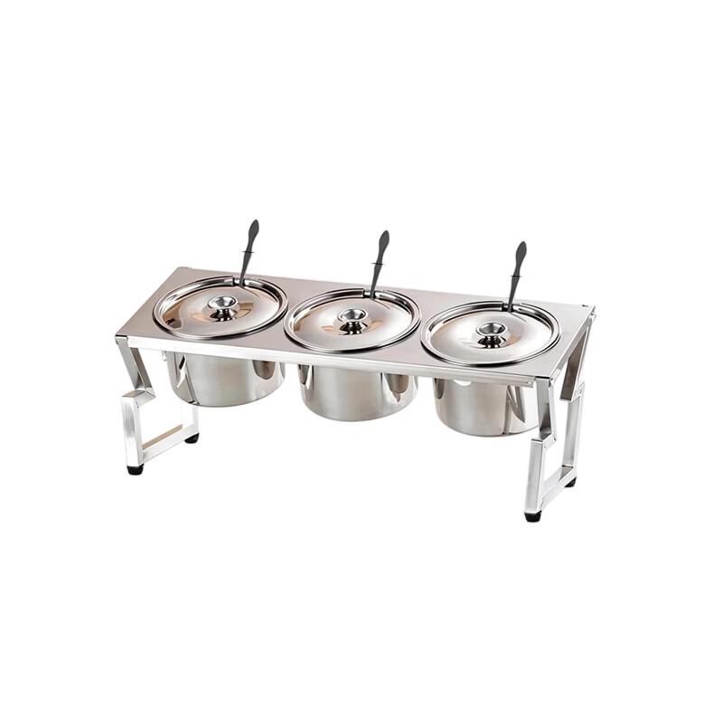 Stainless Steel Divided Spice Rack