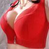 Plus Größe Unterwäsche DE Push-Up-Bh Frauen Bügel Breite Träger Dünne Floral Sexy Bralette Dessous Plus Größe Push-Up bhs Dame