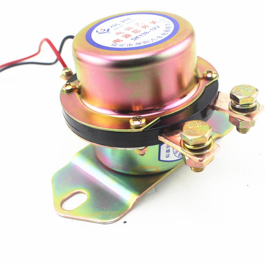 Universal 12V Car Battery Switch 2Pcs Wireless Remote Control Manual Control Dis