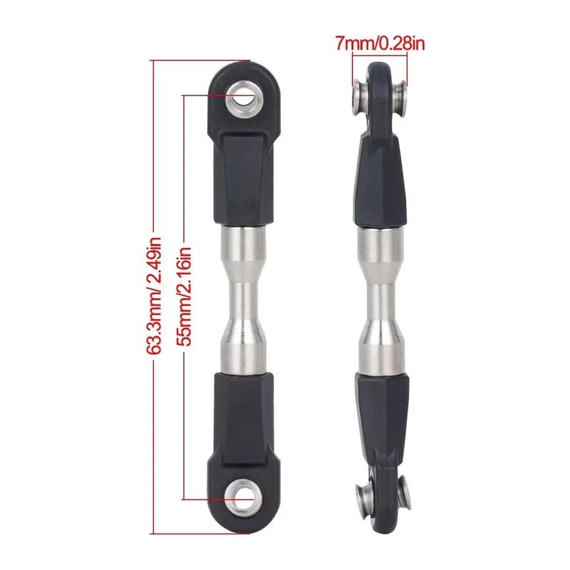 1 Set Aluminum Sway Bar Anti-Tilt Link Rod for 1/10 RC Crawler Vanquish VS4-10 Phoenix LCG DIY Upgrade Parts