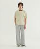 COVERNAT Signature Symbol Wide Sweatpants Melange Gray