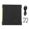 Foldable Solar Panel 30W Monocrystalline 3 Fold ETFE Ultra Thin Portable Solar Charger with 2 TYPE C Output for Phone Computer Fluorescent Yellow