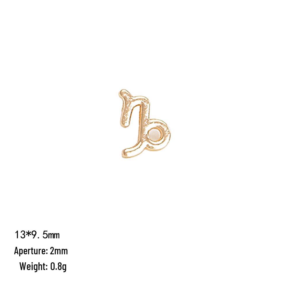 Personalized Zodiac Constellation Alloy Pendant Necklace Set