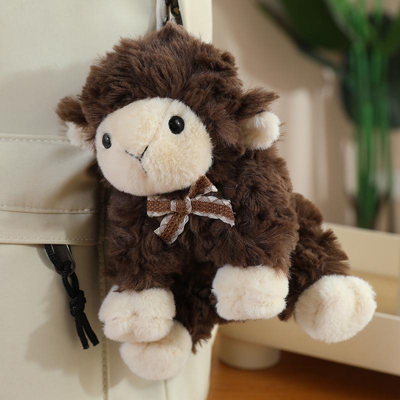 15-32Cm Cute Lamb Sheep Goat Plush Toy Soft Stuffed Simulation Animal Doll Pendant Bag Kids Boys Girls Birthday Gift Home Decor