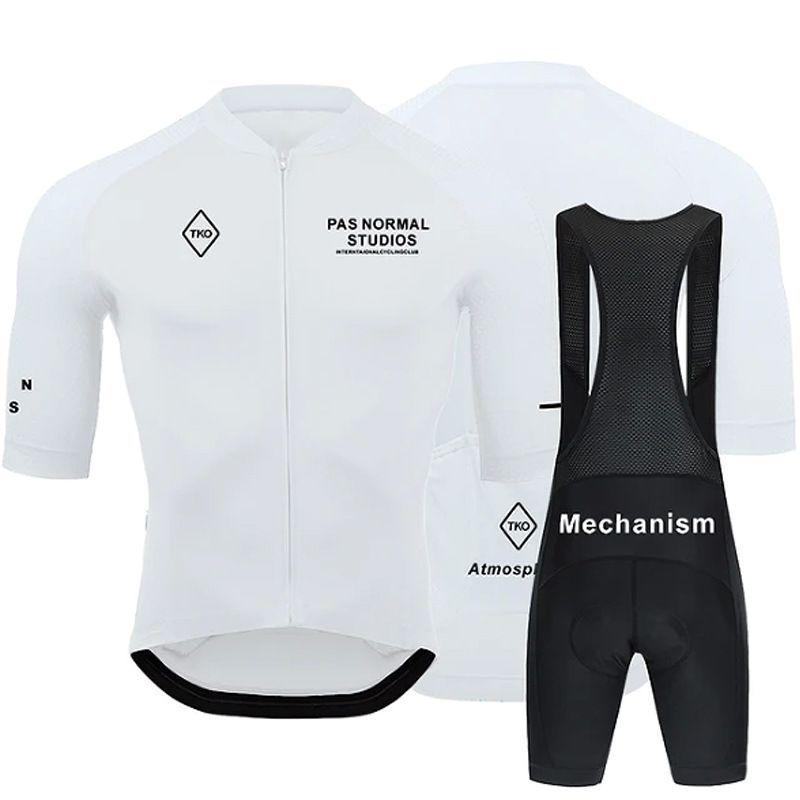 2023 Men's Team Edition Summer Cycling Suit Set - Short Sleeve Road Bike Apparel