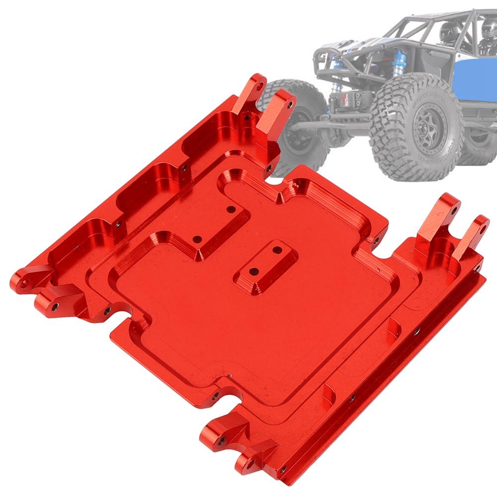 Center Gear Box Mount Skid Plate Accessory Fit for AXIAL WRAITH 90018 90048 1 10 RC CarRed