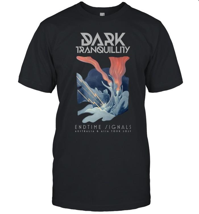 Dark Tranquillity Endtime Signals European Tour 2025 T-shirt LI2093 Unisex T-Shirt S