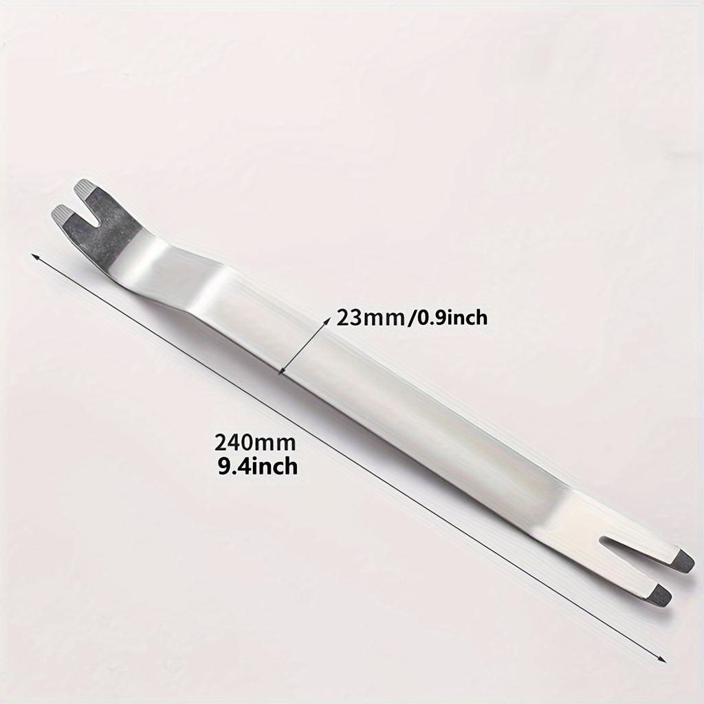 Stainless Steel Pry Board Panel Removal Tool Trim Removal Kit Trim Tools auto Removal Car Trim auto Tool Kit to Disassemble