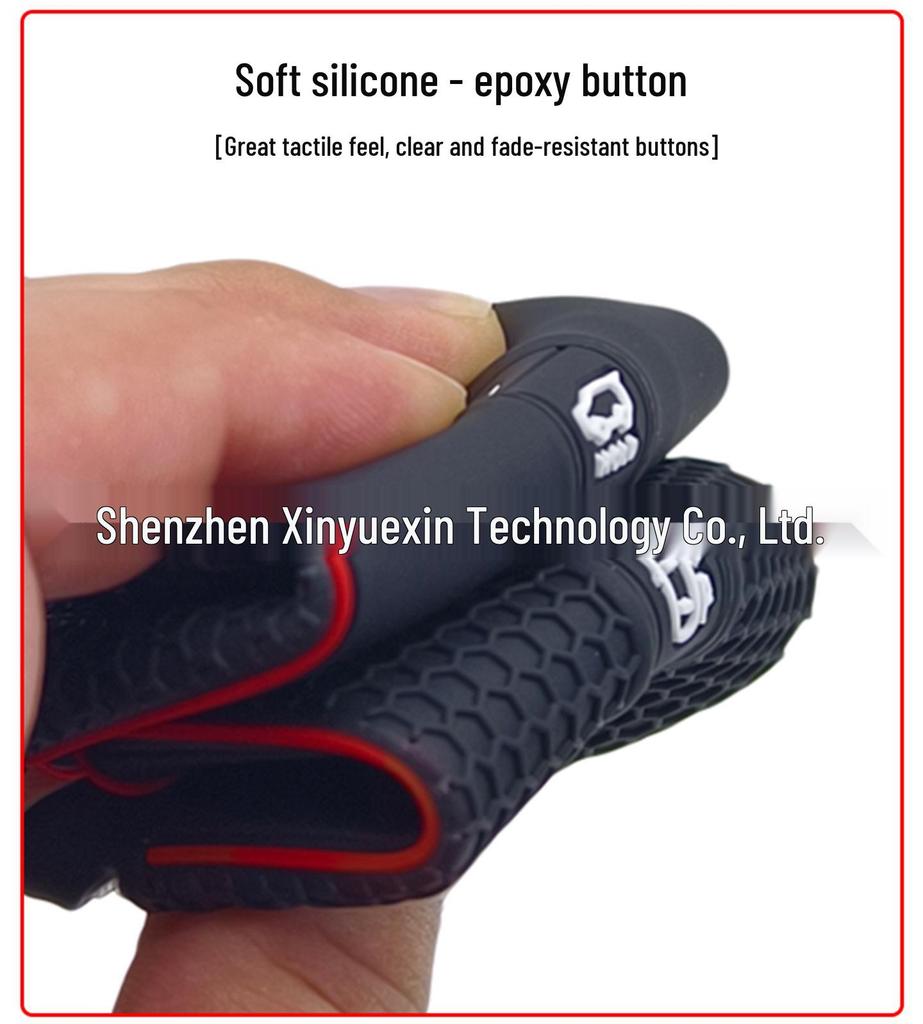 Silicone Protective Case with Honeycomb Pattern for 23-26 Kia K5 Telluride 7-Button Remote Control Key