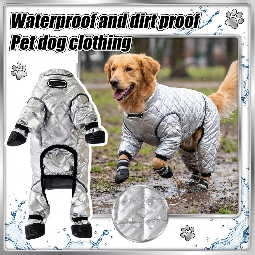 When Going Out And Dirt-proof Pet Dog Clothes