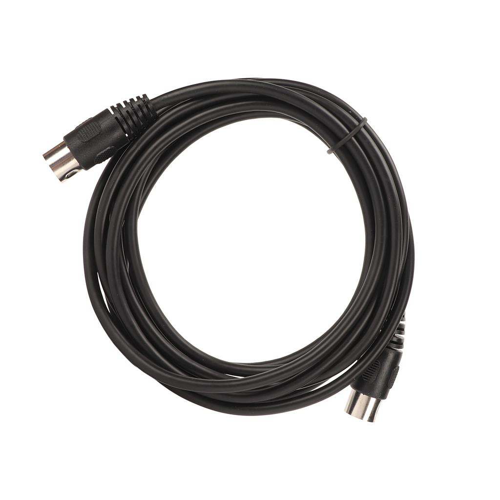 7 Pin DIN Cable Male to Male Plug and Play Big DIN Extension Cord for Computer Medical Device 9.8ft