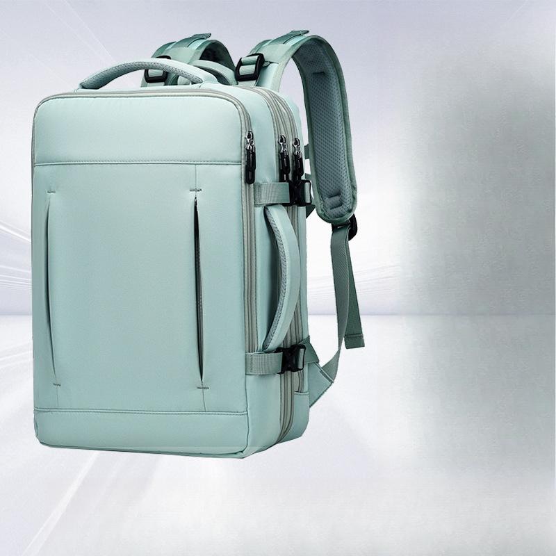 Men's Large Capacity Backpack Fashionable Travel Women's Backpack Trendy High-end Lightweight Schoolbag Waterproof Computer Bag