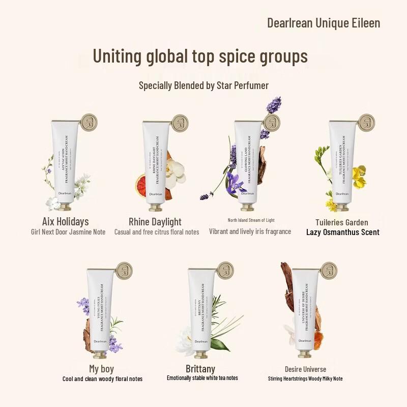 Dear Ilean Brittany Scented Hydrating Hand Cream