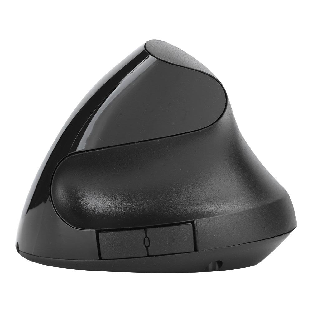 Vertical Mouse Black Wireless Office Gaming Rechargeable Computer Accessories HH‑111