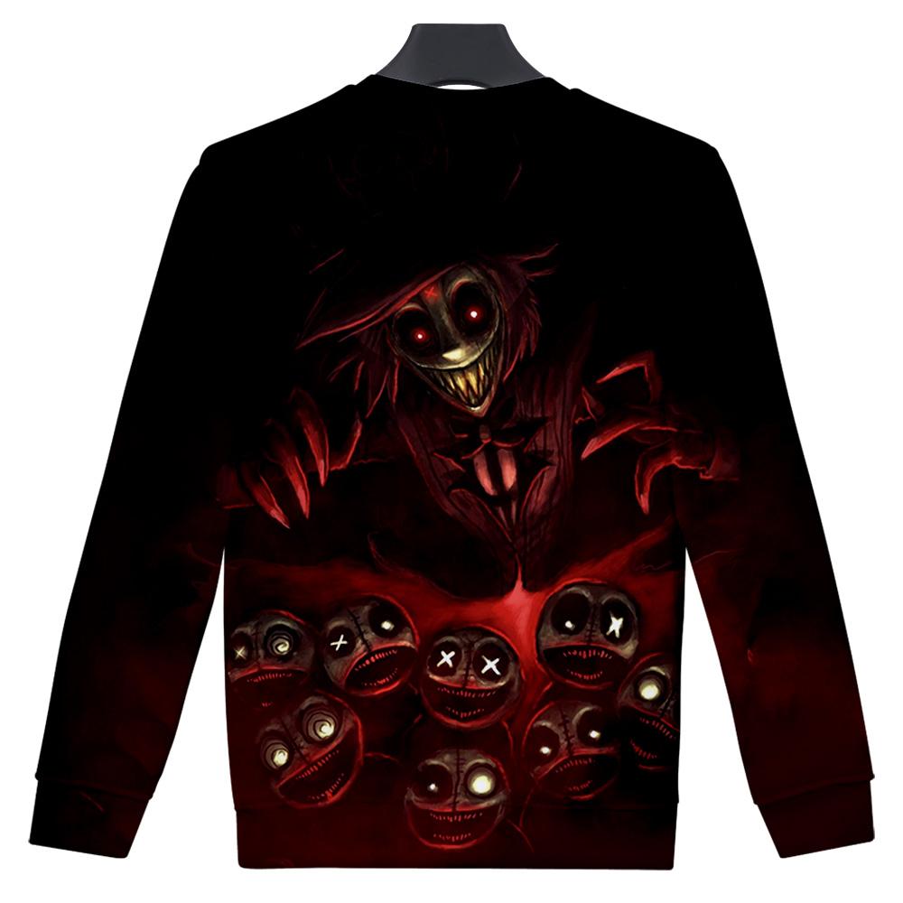 10 Colors Women Men's Hazbin Hotel Anime Print Hoodies Round Neck Sweatshirts Man Travel Pullover Male Top Streetwear Outdoor Tracksuit