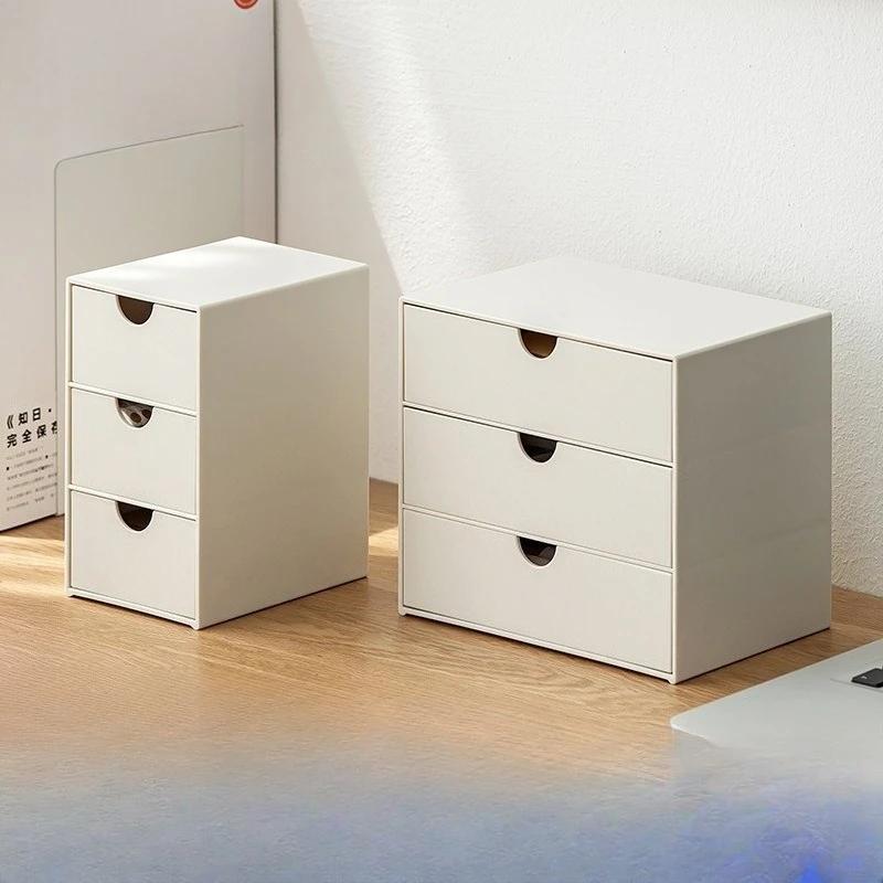 Creative Desktop Drawer Style Storage Box, Office Collection and Organizing Cabinet