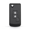 KEYYOU Modified 2/3 Buttons Replacement Car Key Shell For Nissan Qashqai Navara Micra NV200 Patrol Y61 2002-2016 Fob Key Case