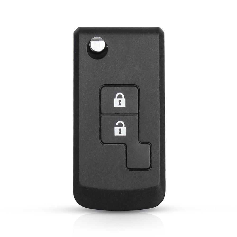 KEYYOU Modified 2/3 Buttons Replacement Car Key Shell For Nissan Qashqai Navara Micra NV200 Patrol Y61 2002-2016 Fob Key Case
