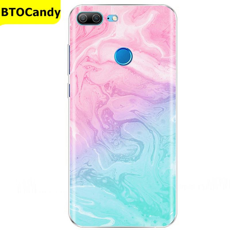 Etui For Honor 9 Lite Etui Kwiat Miękki Silikon Couqe Etui na Telefon Huawei Honor 9 Lite Etui Na Tył Honor9 9lite Coque Funda