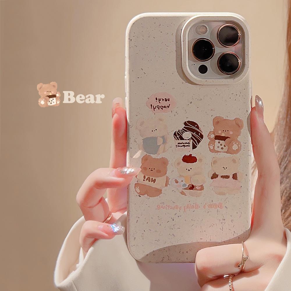 

Ins Girl Biodegradable 17Pro Maxi Mobile Phone Case 13 for 11 for Apple Phone 16 New 15 Full Package 7/8/SE 2020