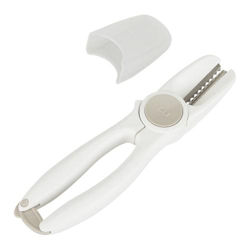 Kai Chestnut Cutter for Peeling Raw and Boiled Chestnuts, Includes Convenient Storage Cap, Made in Japan by Kai Kitchen (DH8183)