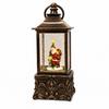 Vintage Musical Snow Globe Santa Night Light - Christmas Gift Ornament