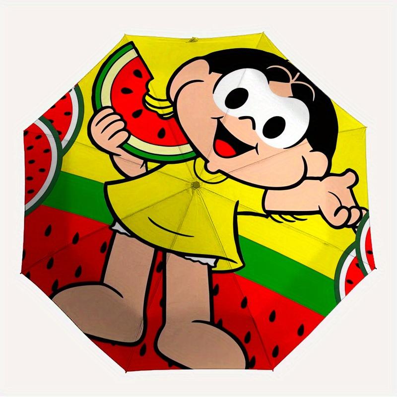

1pc Magali, Summer Themed High-quality Umbrella,Automatic Opening and Closing Umbrella,Multi-functional Umbrella G0811147