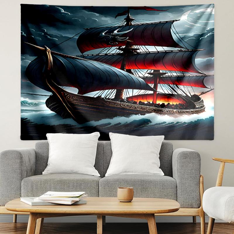 RMS Titanic Print Tapestry, Lightweight Wall Hanging, for Bedroom, Dorm, Living Room, Home Art Decor, Birthday Christmas Gift for Friends
