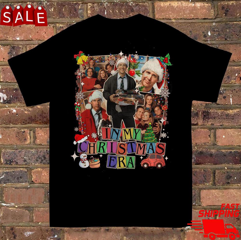 

National Lampoon s Christmas Vacation Shirt In My Christmas Eras Shirt Xmas BL65 Unisex T-Shirt L