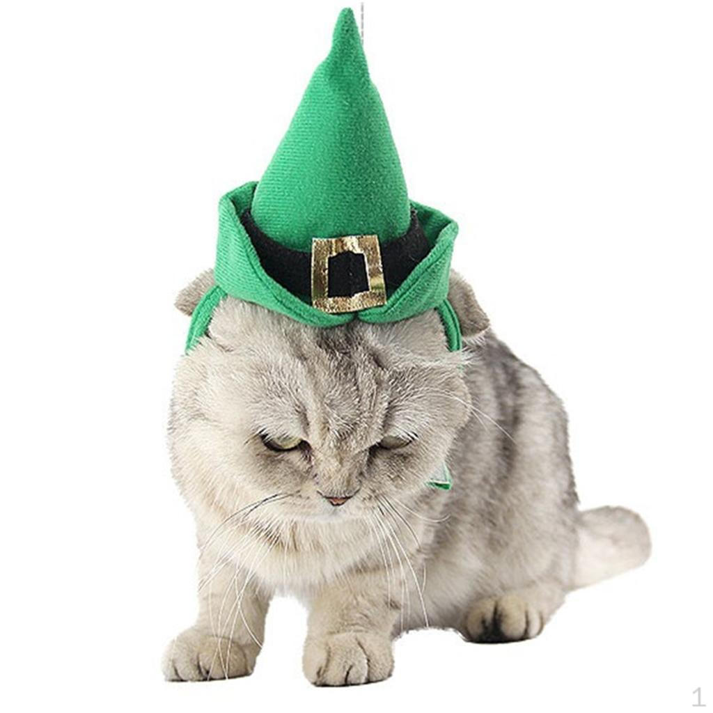 Cute and dog Christmas Caps Party Costume Hat Headwear Green