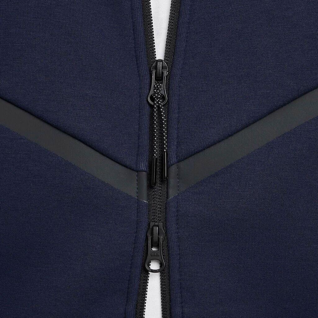 Hanorac Nike Tech cu fermoar complet Windrunner (HV0949) obsidian/negru