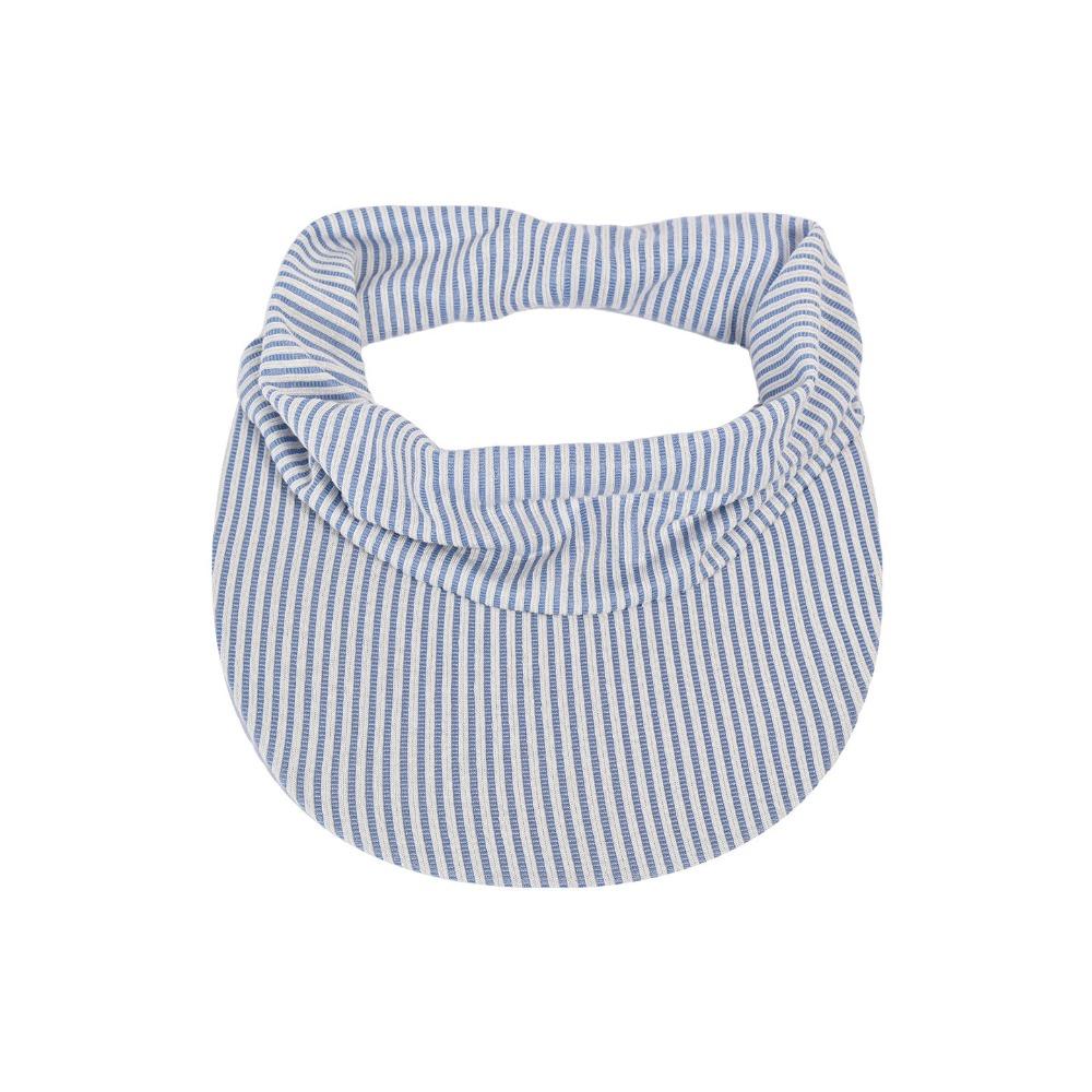 Foldable Open-Top Cap Large Brim Seamless Visor Cap Fashion Traceless Sun Hat Outdoor Sports синий