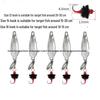 Lead-Free Spinner Blade Bright Sequin Fly Fishing Hook with Sunflower Micro-Lure for Maba and Qiaozui.