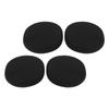2Pair Headset Ear Cushions Replacement Headphone Ear Cover Pad for Logitech H800Black