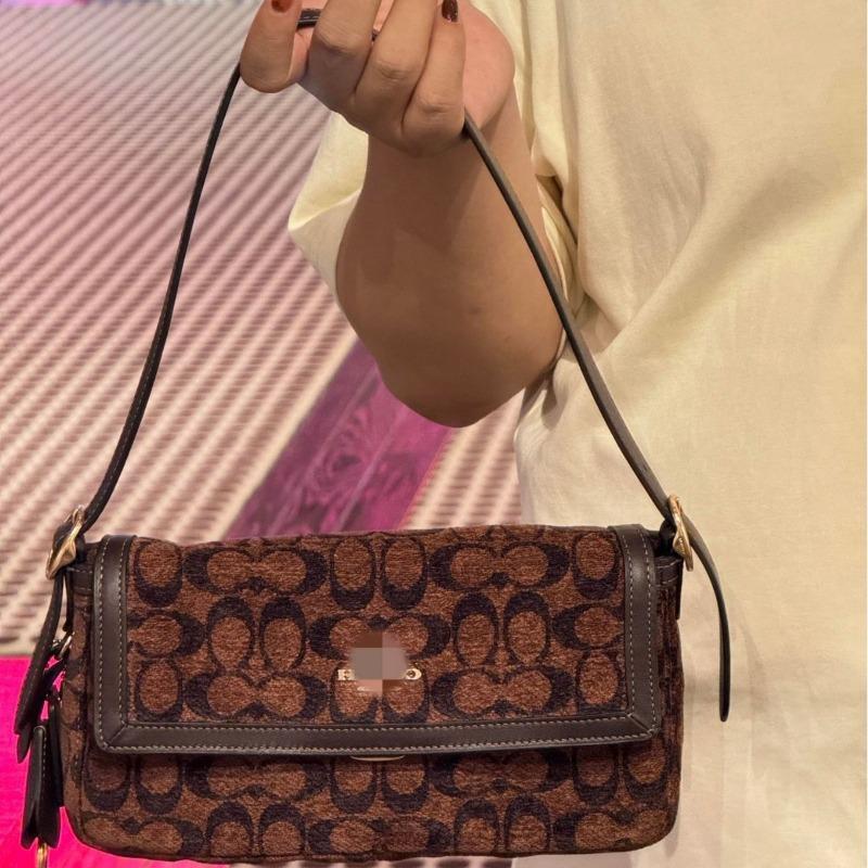 Borsa a conchiglia nuova per autunno e inverno, borsa a spalla singola, borsa messenger quadrata piccola retrò da pendolare, borsa da donna