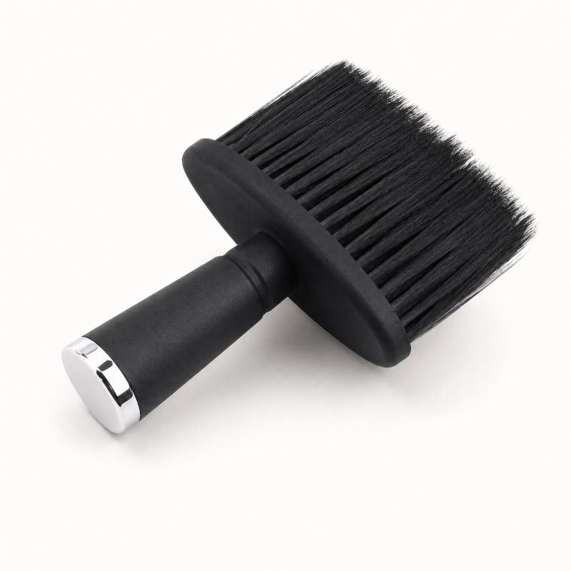 2 Stück Friseur Nackenbürste Weiche Borsten Staubreinigungsbürste Ergonomischer Griff Haarentfernerbürste Für Friseursalon Heimhaarschnitt