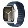 Apple Watch Fine Woven Twill Leather Magnetic Band for Series 5-9 & SE