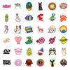 100 Rocket Mix And Match Series Graffiti Stickers Diy Mobile Phone Case Skateboard Guitar Helmet Ice