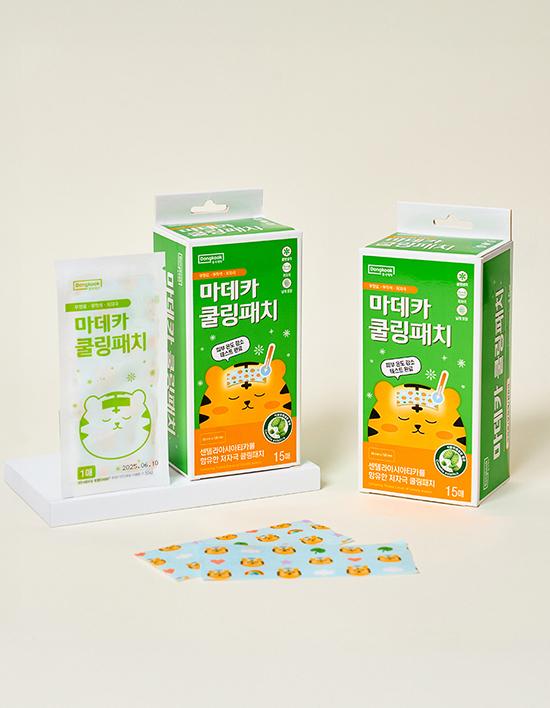 Dongkuwa Pharmaceutical Madeca Cooling Sheets 15 Sheets  2 Boxes