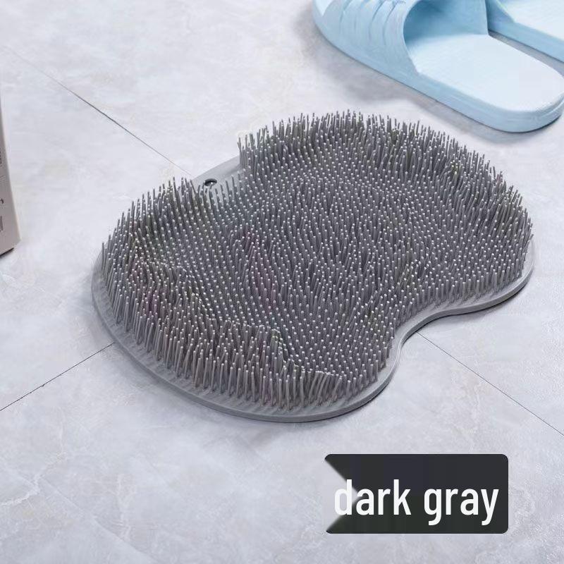 

Силиконовая щетка для мытья ног и спины: Массажная и очищающая подушечка для ленивого купания