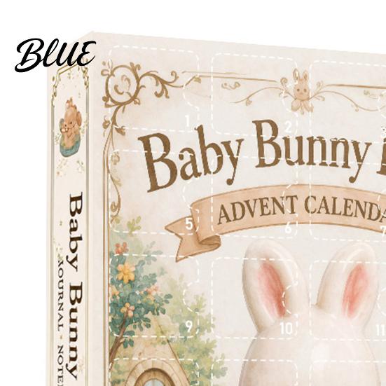 Sběratelské akrylové figurky Ozdoby pro s 24 Vánočními adventními kalendáři Králíček 2D Králík Děti Rodina