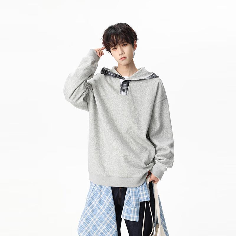 

ТОМ АДАМ Многослойная толстовка с капюшоном XL