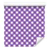 Purple Checkered Wallpaper for Living Room and Bedroom 50x1000