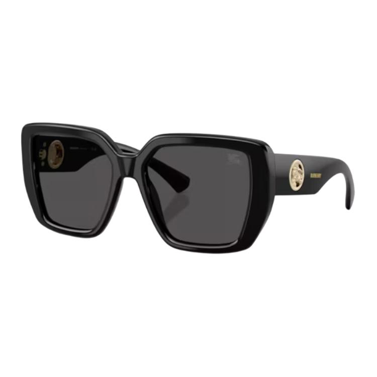 Burberry Logo Acetate Square Sunglasses Unisex sunglasses Black BE4471F-300187